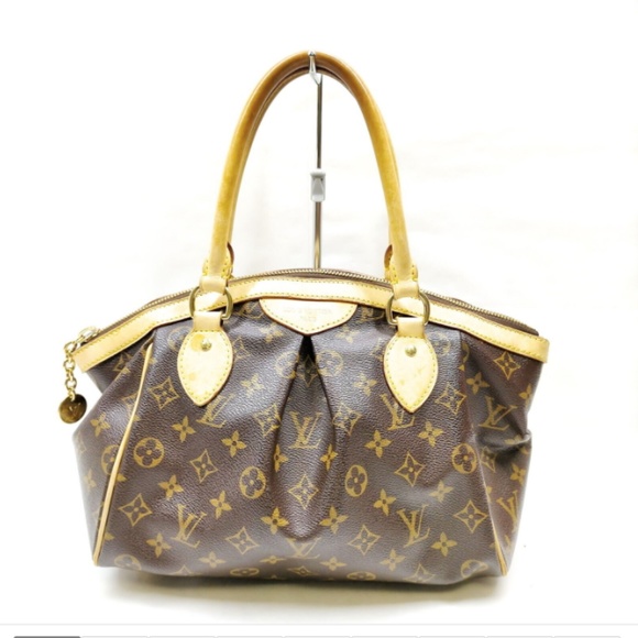 LV Tivoli PM Brown Monogram Canvas with Leather and Gold Hardware #OSEC-1 –  Luxuy Vintage